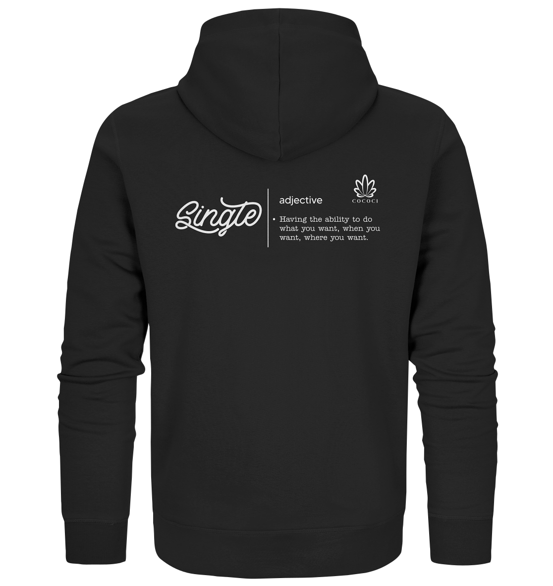 Single - Organic Zipper - cococi-clothing