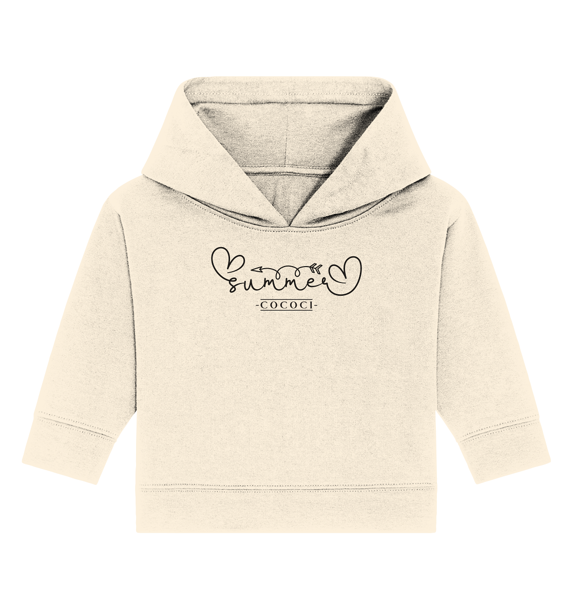 Summer - Baby Organic Hoodie - cococi-clothing