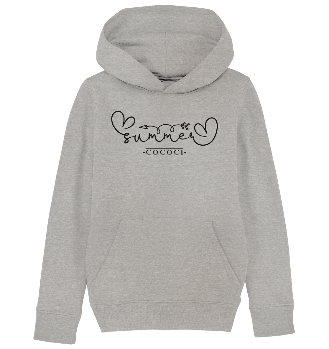 Summer - Kids Organic Hoodie - cococi-clothing