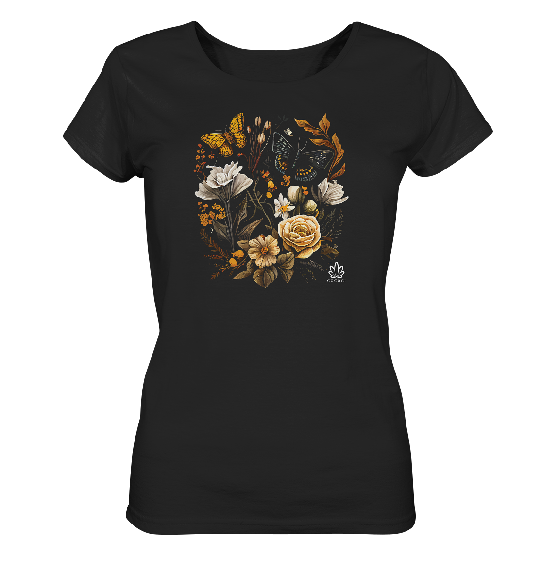 Flowers - Ladies Organic Shirt - cococi-clothing