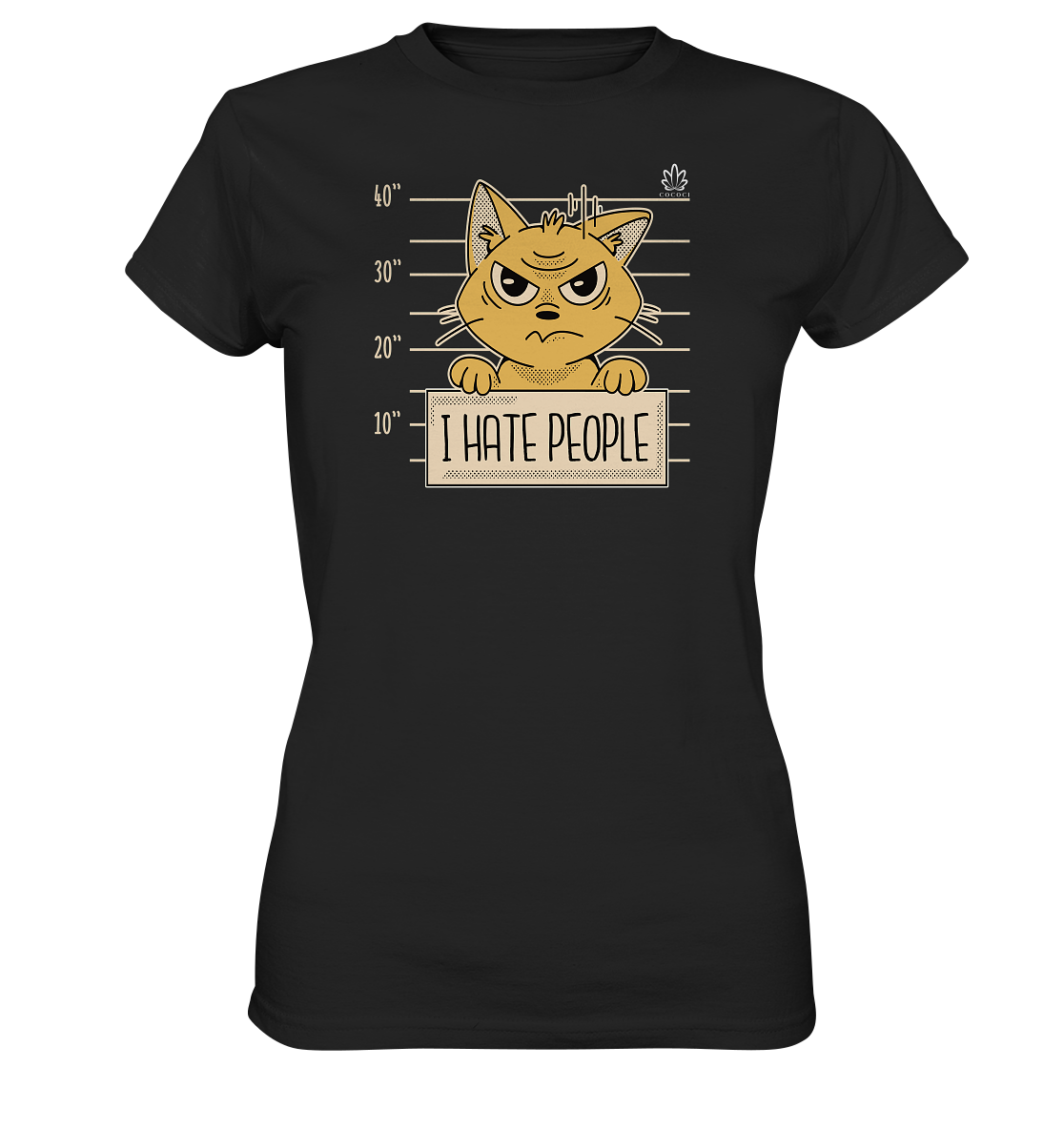 I Hate People - Ladies Premium Shirt - cococi-clothing