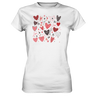 Hearts - Ladies Premium Shirt - cococi-clothing