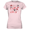 Hearts - Ladies Premium Shirt - cococi-clothing