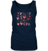 Hearts - Ladies Tank-Top - cococi-clothing