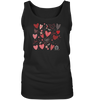 Hearts - Ladies Tank-Top - cococi-clothing