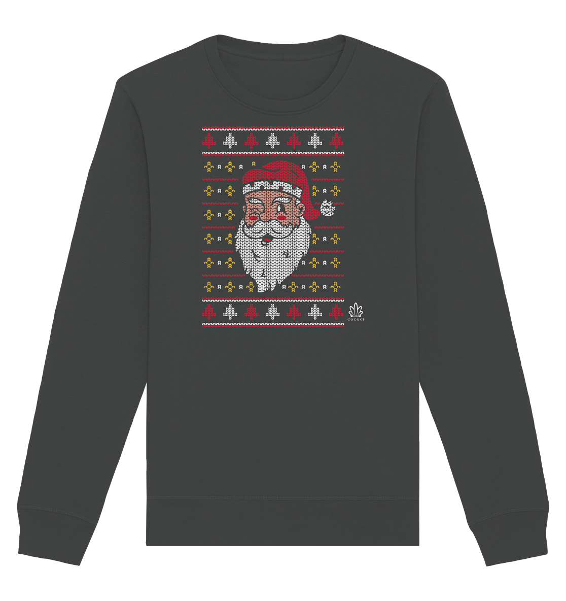 Santa II - Organic Basic Unisex Sweatshirt