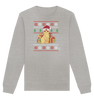 Xmas Kitten - Organic Basic Unisex Sweatshirt