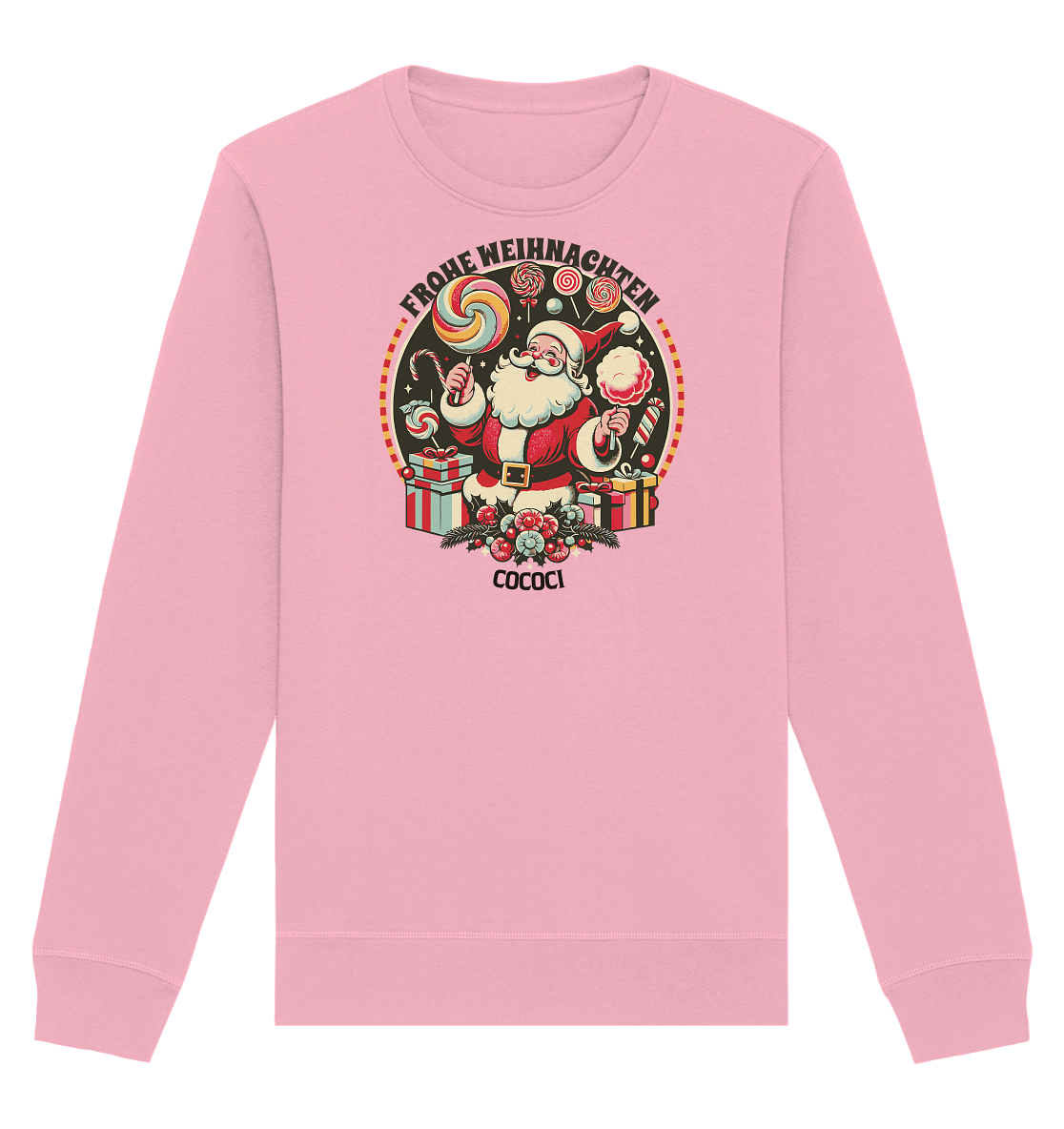 Santa - Organic Basic Unisex Sweatshirt