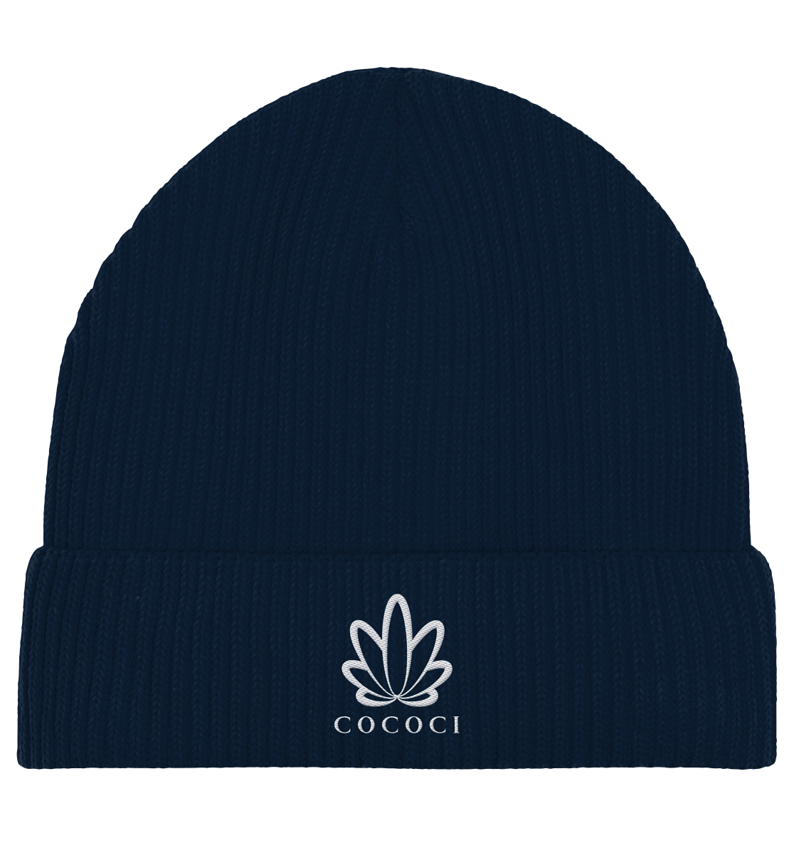 cococi Stick Logo - Organic Fisherman Beanie - cococi-clothing