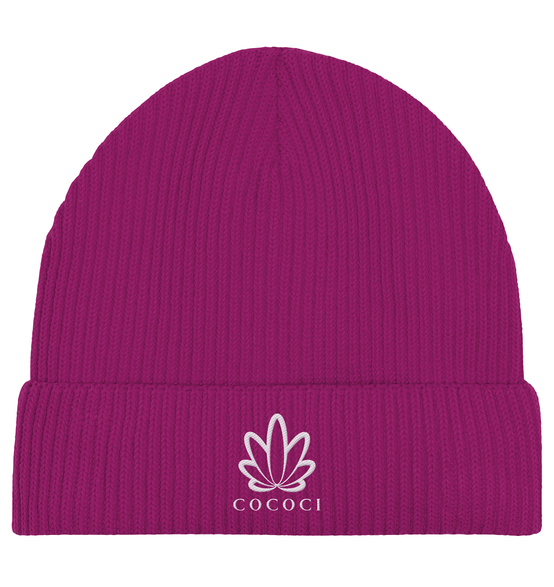 cococi Stick Logo - Organic Fisherman Beanie - cococi-clothing