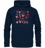 Hearts - Organic Hoodie - cococi-clothing