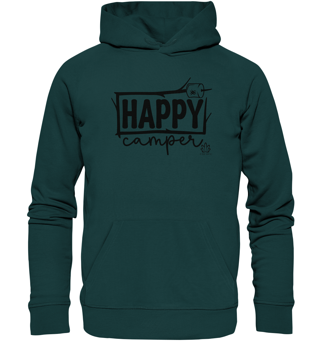 Happy Camper II - Organic Hoodie - cococi-clothing