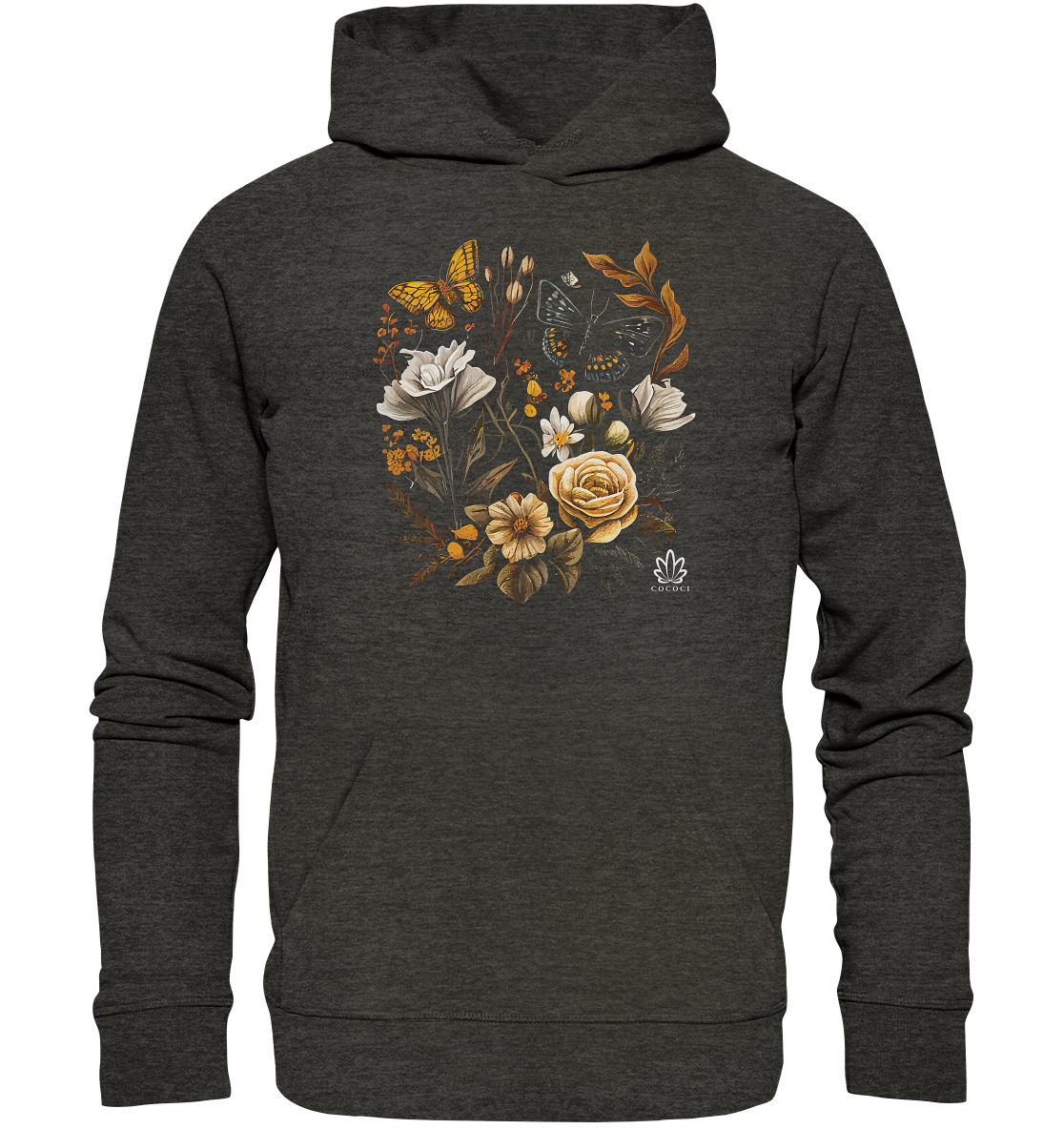 Flowers - Organic Hoodie - cococi-clothing