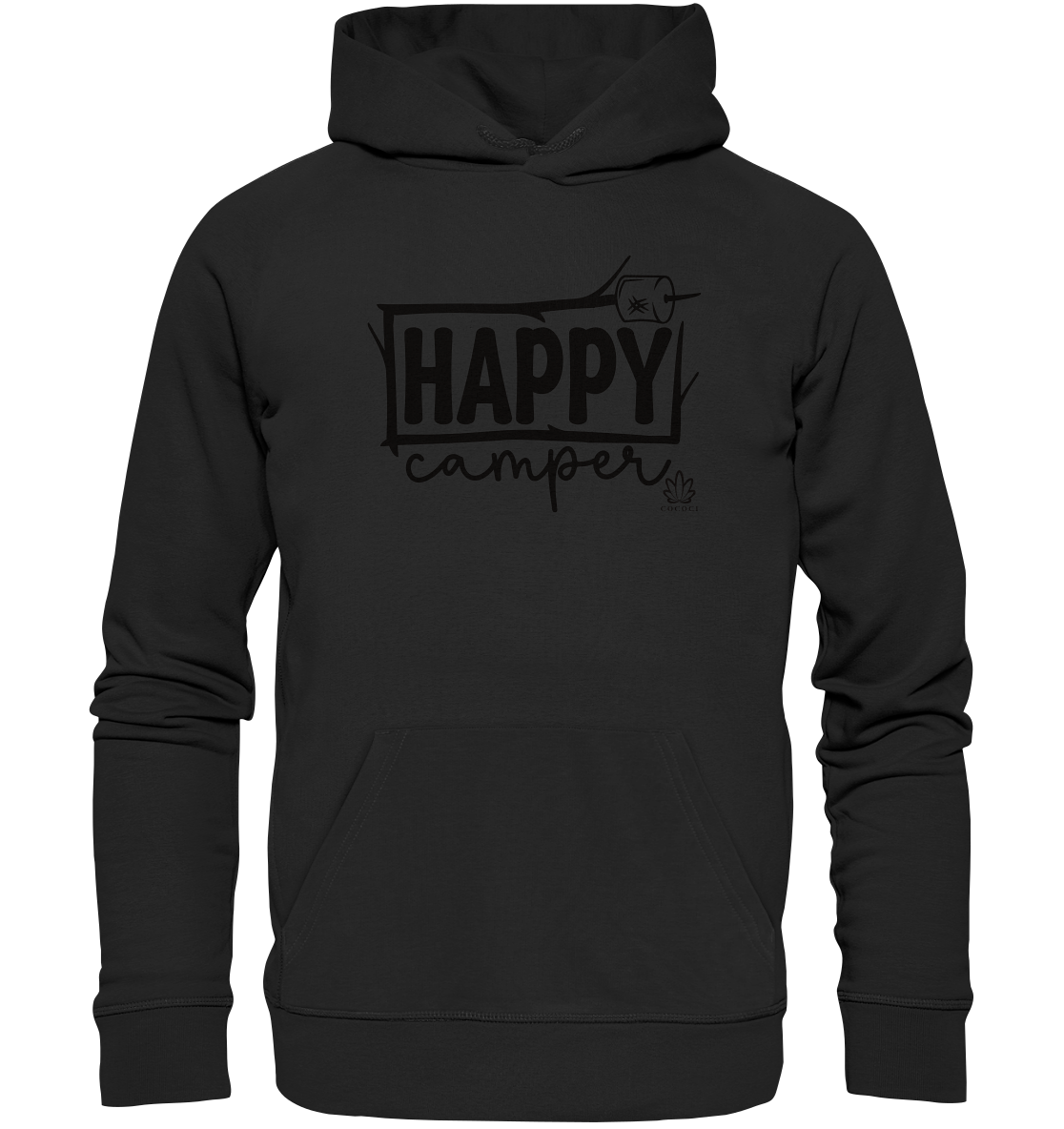 Happy Camper II - Organic Hoodie - cococi-clothing