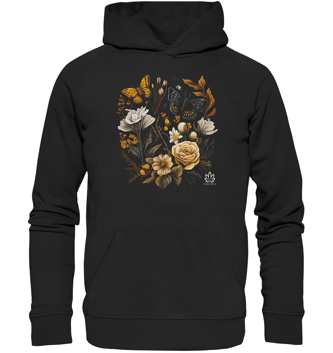 Flowers - Organic Hoodie - cococi-clothing