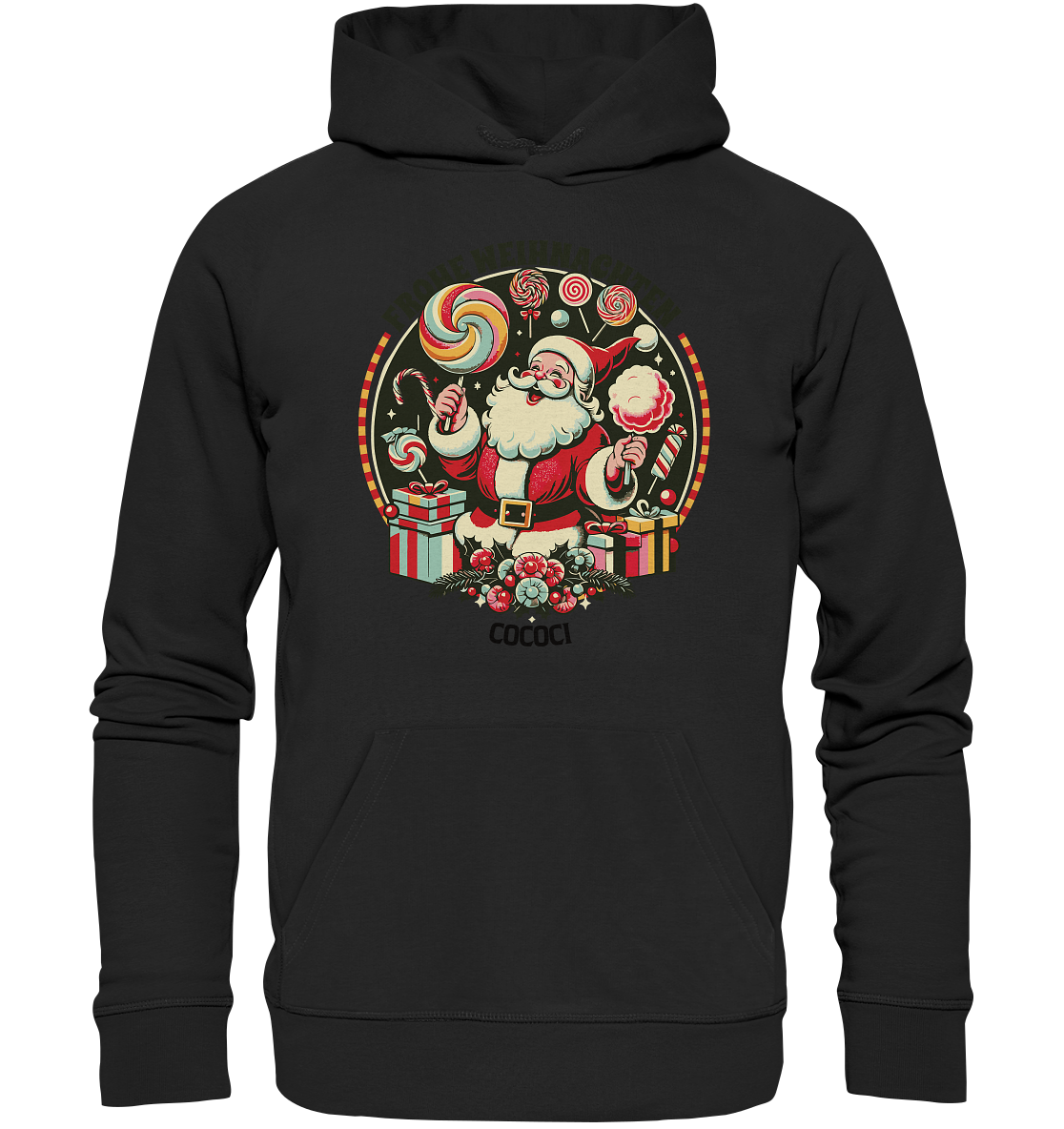 Santa - Organic Hoodie