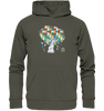 Puzzle Tree - Organic Hoodie - cococi-clothing