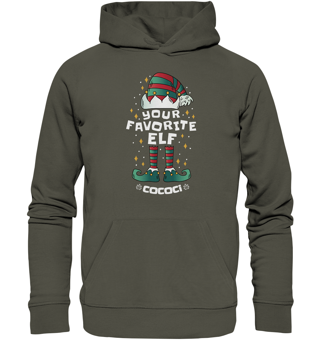 Weihnachtself - Organic Hoodie