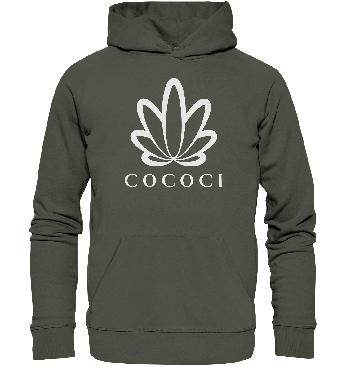 cococi Big Logo - Organic Hoodie - cococi-clothing