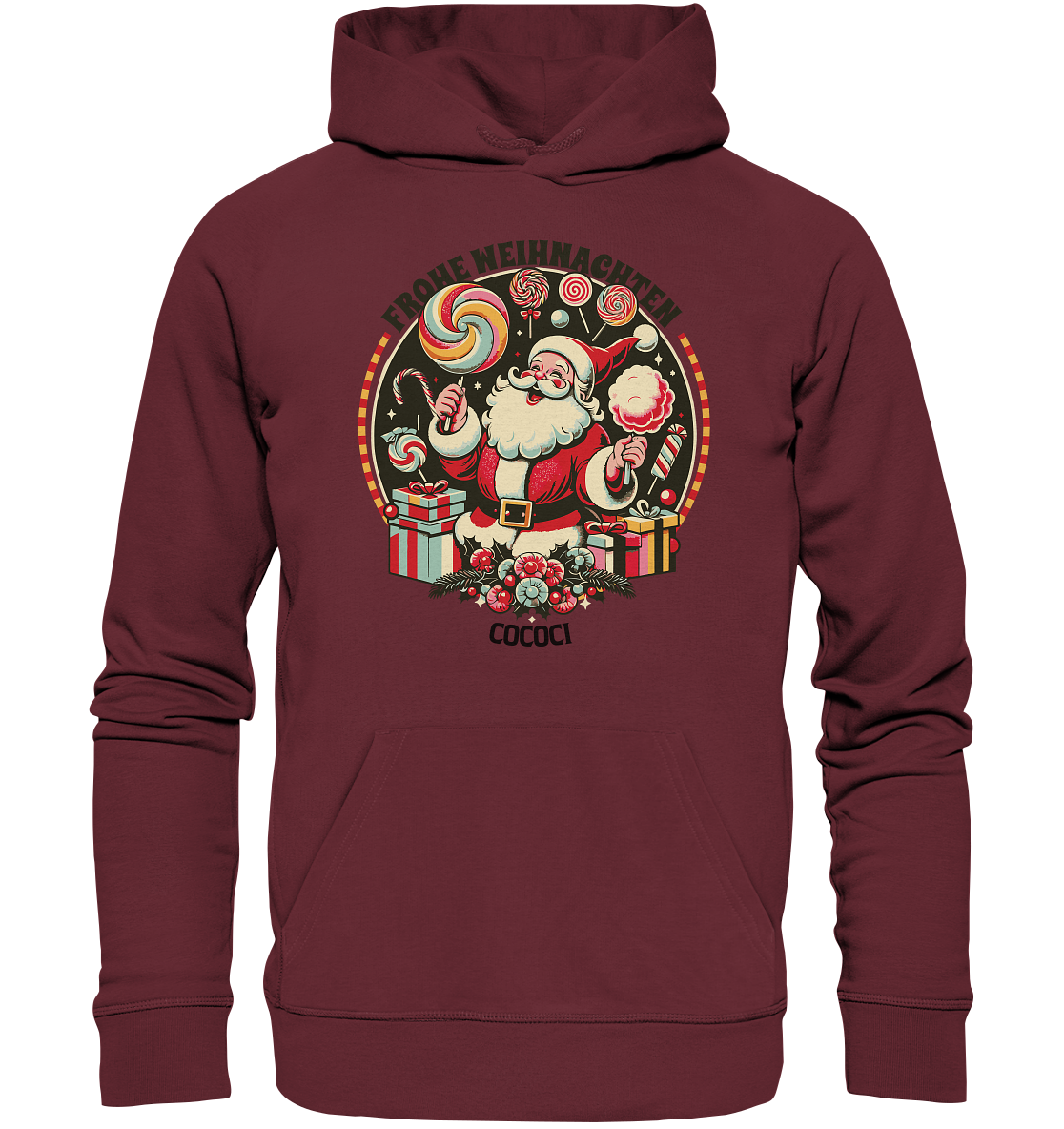 Santa - Organic Hoodie