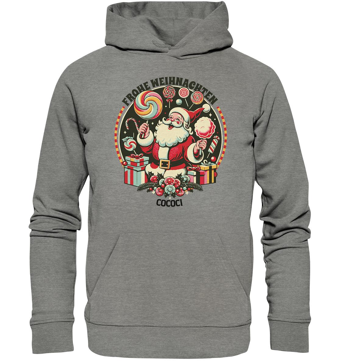 Santa - Organic Hoodie