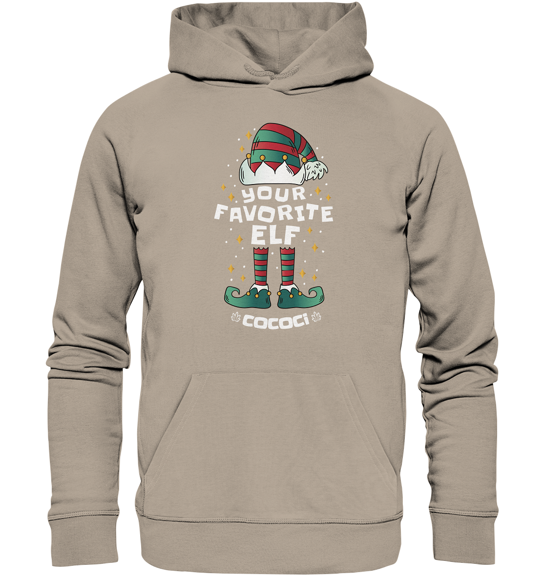 Weihnachtself - Organic Hoodie