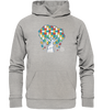 Puzzle Tree - Organic Hoodie - cococi-clothing