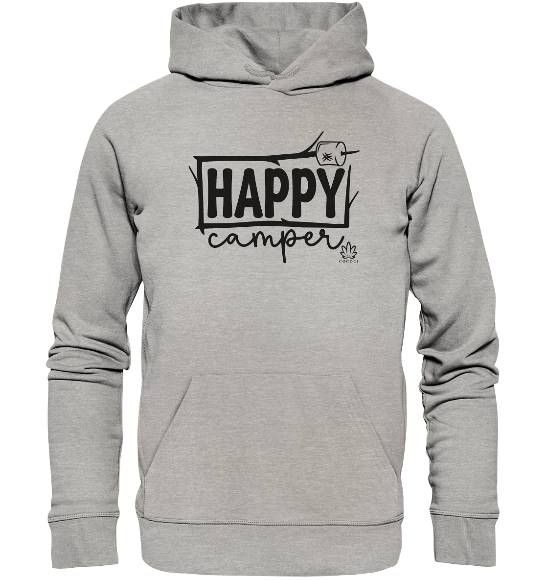 Happy Camper II - Organic Hoodie - cococi-clothing