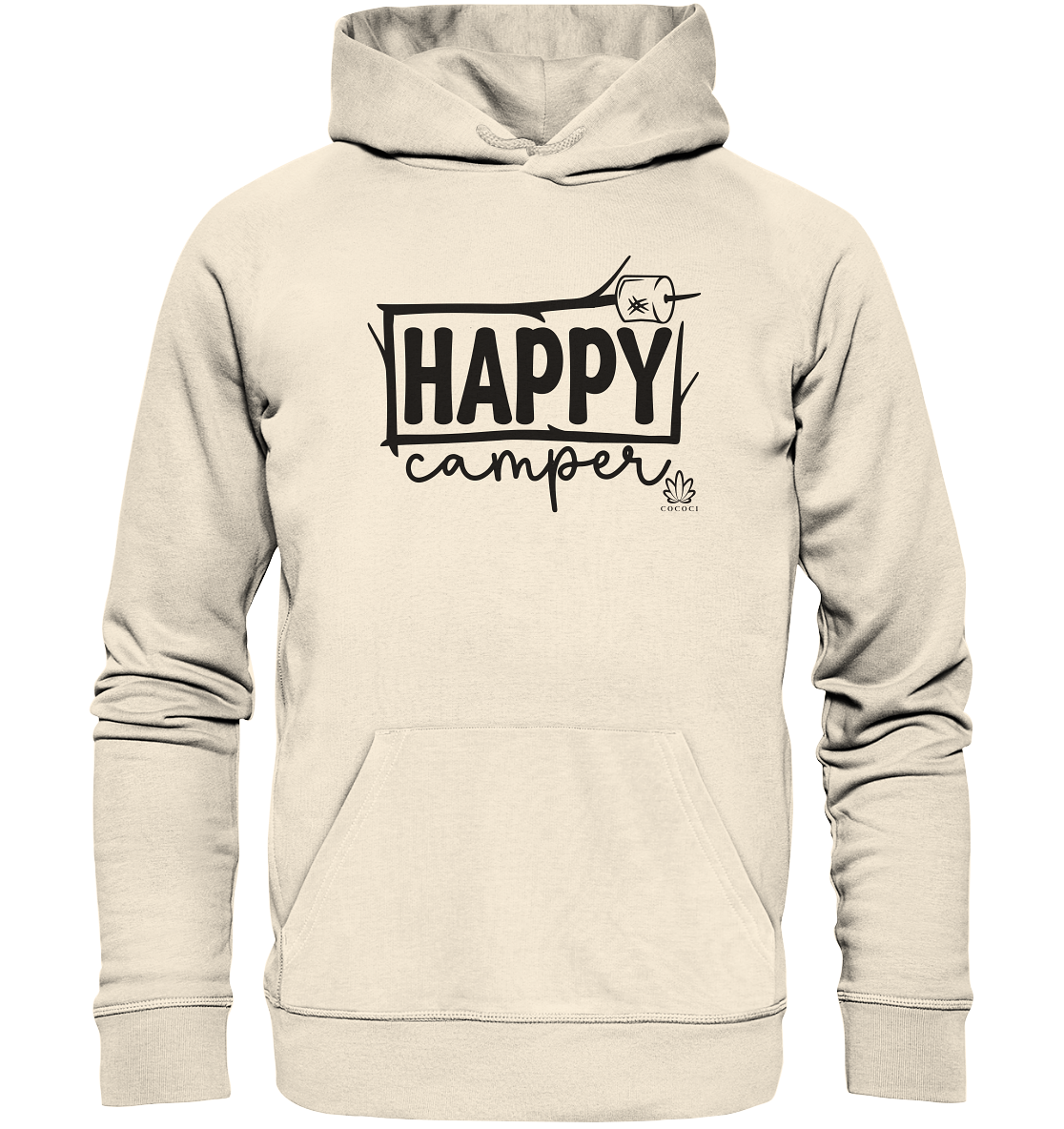 Happy Camper II - Organic Hoodie - cococi-clothing