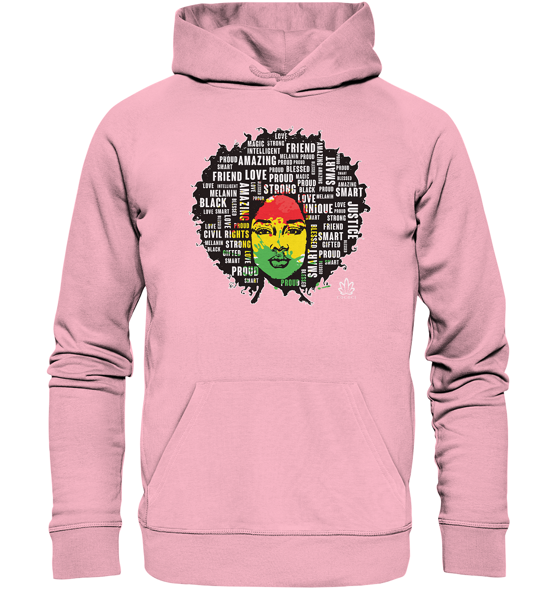 Afro - Organic Hoodie - cococi-clothing