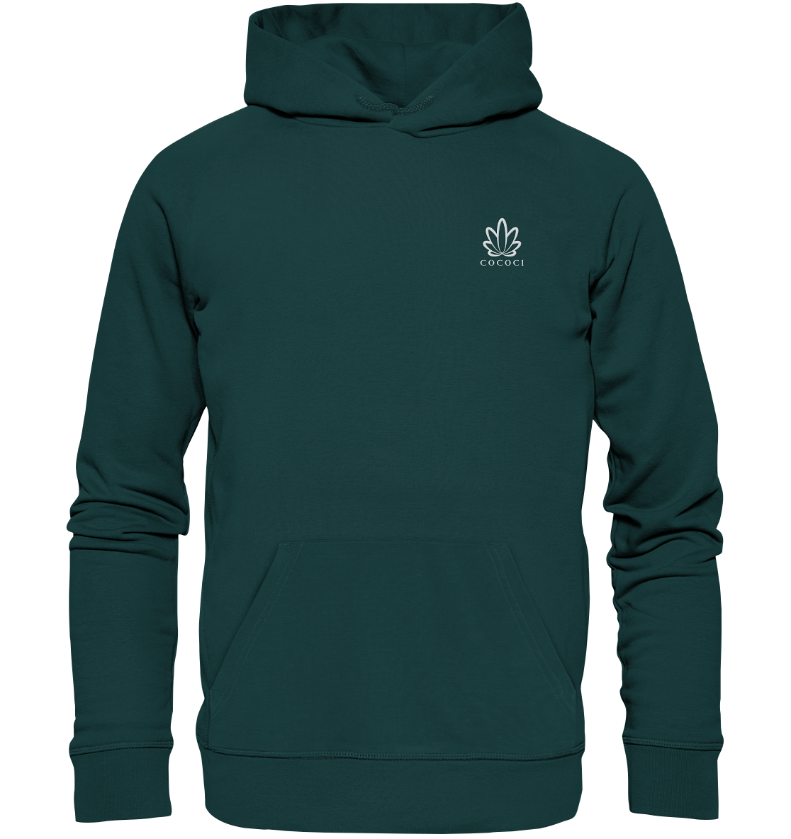 cococi Stick Logo - Organic Hoodie (Stick) - cococi-clothing