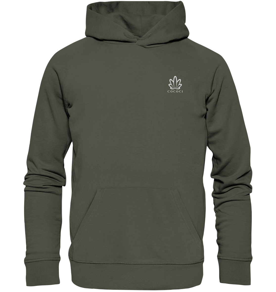 cococi Stick Logo - Organic Hoodie (Stick) - cococi-clothing