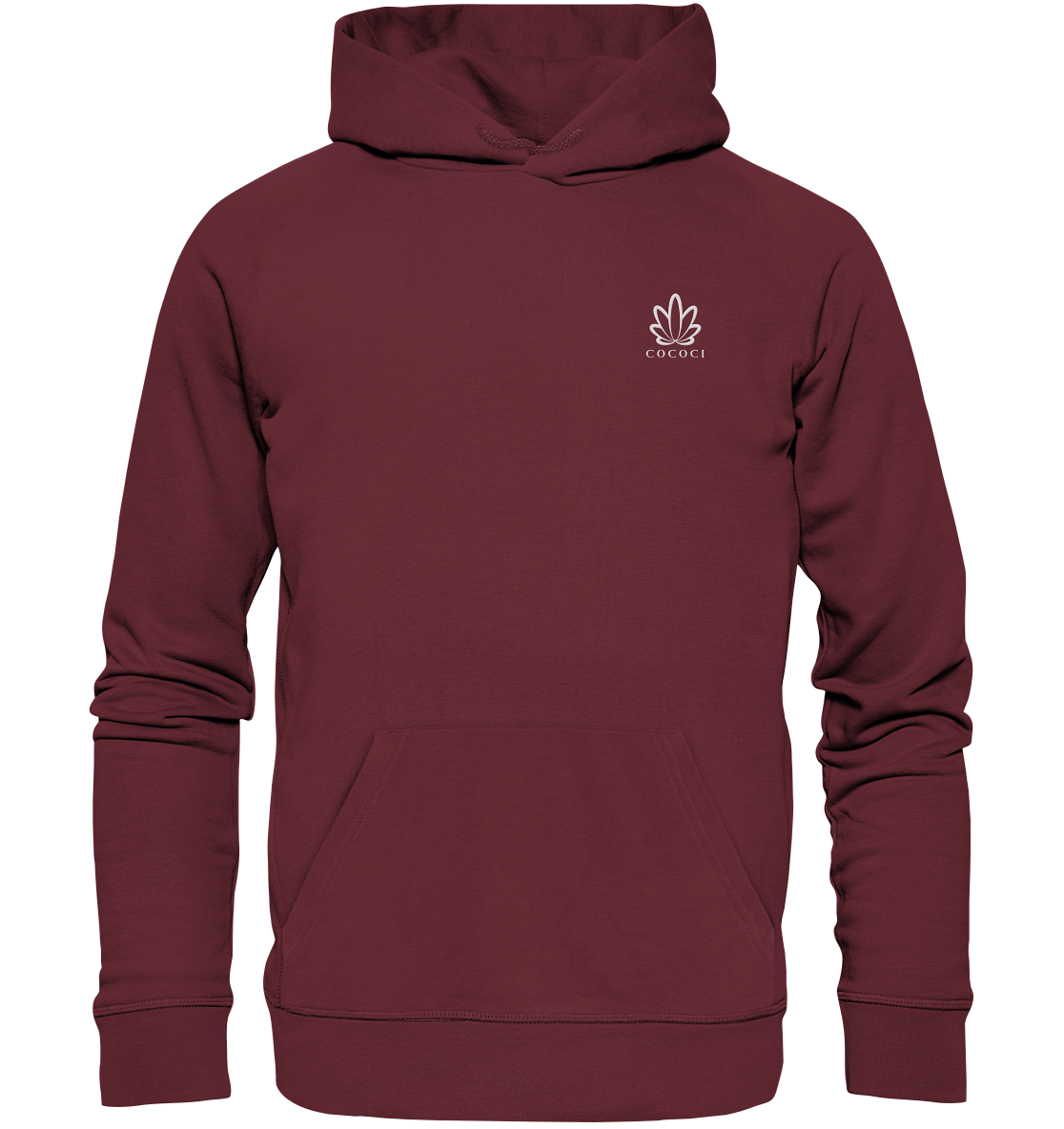 cococi Stick Logo - Organic Hoodie (Stick) - cococi-clothing