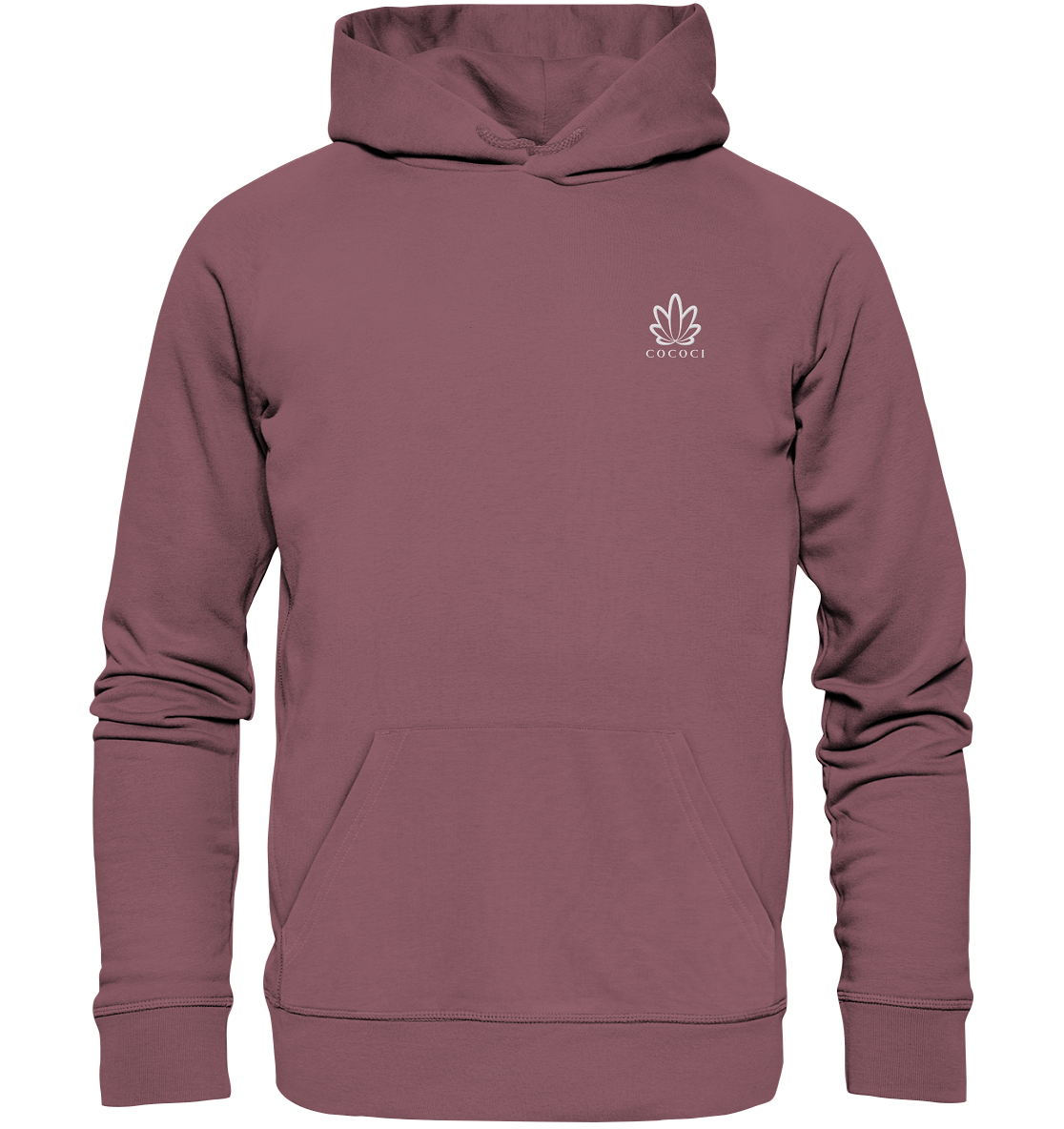 cococi Stick Logo - Organic Hoodie (Stick) - cococi-clothing