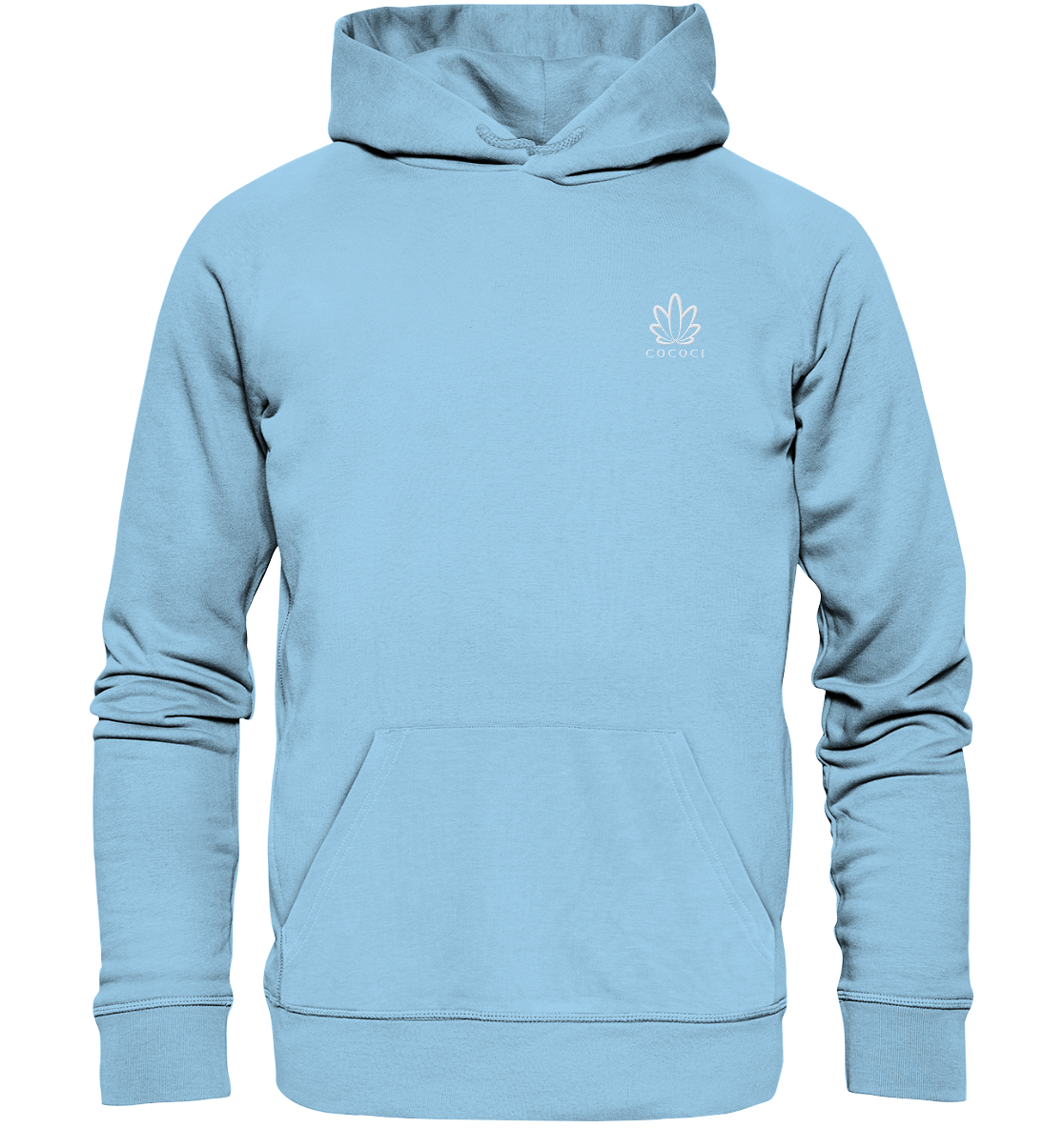 cococi Stick Logo - Organic Hoodie (Stick) - cococi-clothing