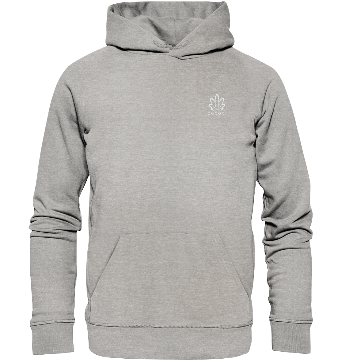 cococi Stick Logo - Organic Hoodie (Stick) - cococi-clothing