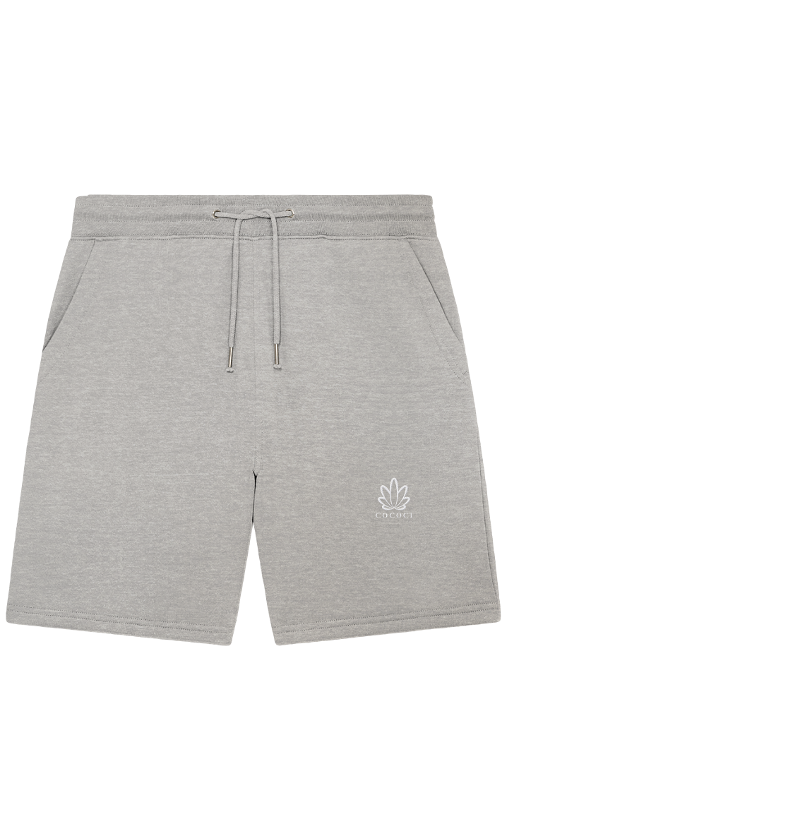 cococi Stick Logo - Organic Jogger Shorts (Stick) - cococi-clothing