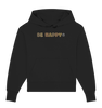 Be Happy - Organic Oversize Hoodie - cococi-clothing