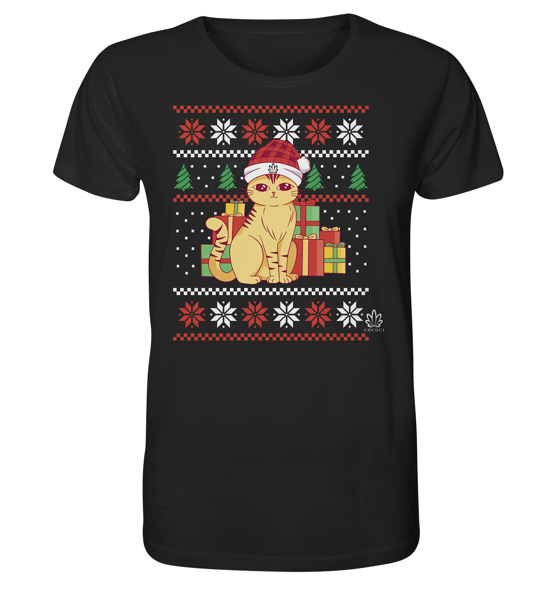 Xmas Kitten - Organic Shirt