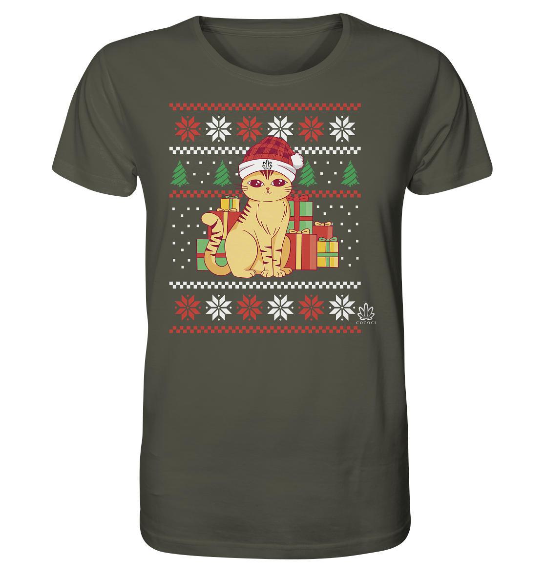 Xmas Kitten - Organic Shirt