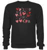 Hearts - Premium Sweatshirt - cococi-clothing