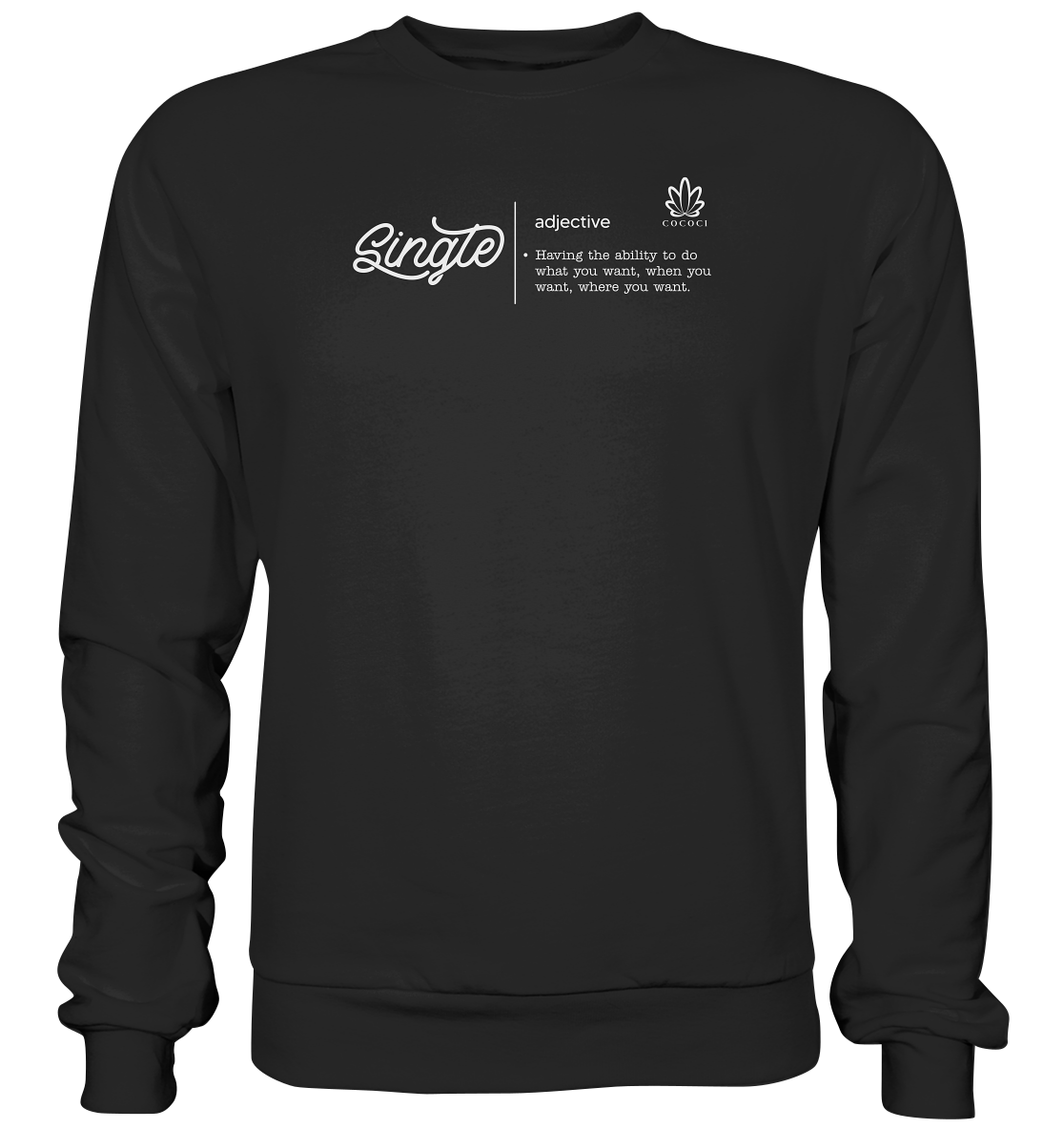 Single - Premium Sweatshirt - cococi-clothing