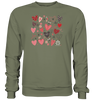 Hearts - Premium Sweatshirt - cococi-clothing